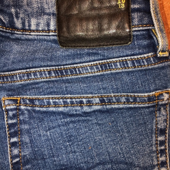 R13 Kate Cuffed Skinny Jeans - Picture 2 of 9